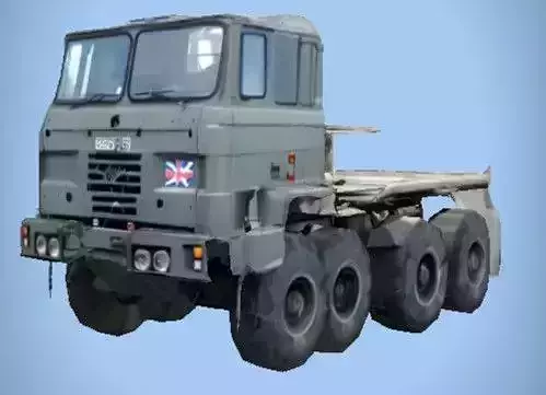 Military army truck model