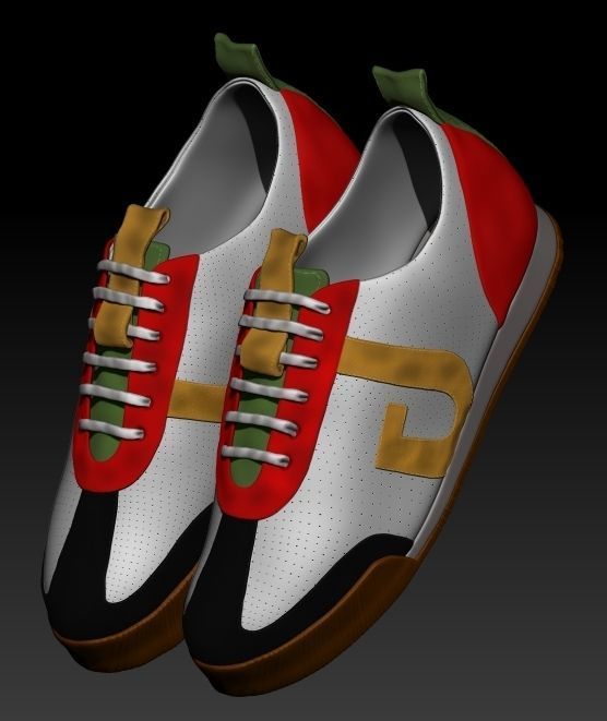 3d shoe 3D print model_10