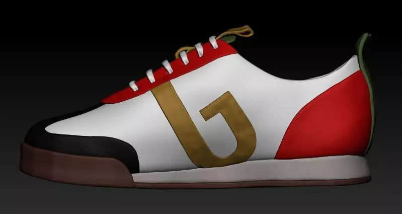 3d shoe 3D print model_0