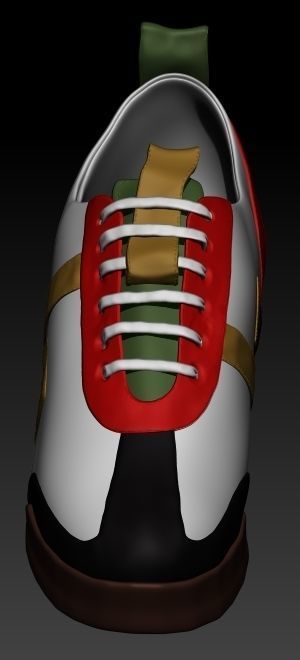 3d shoe 3D print model_3