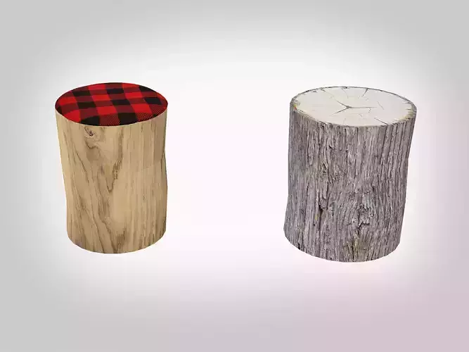 Wood Log Seating
