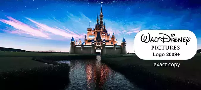 Walt Disney Castle 2009  Animation