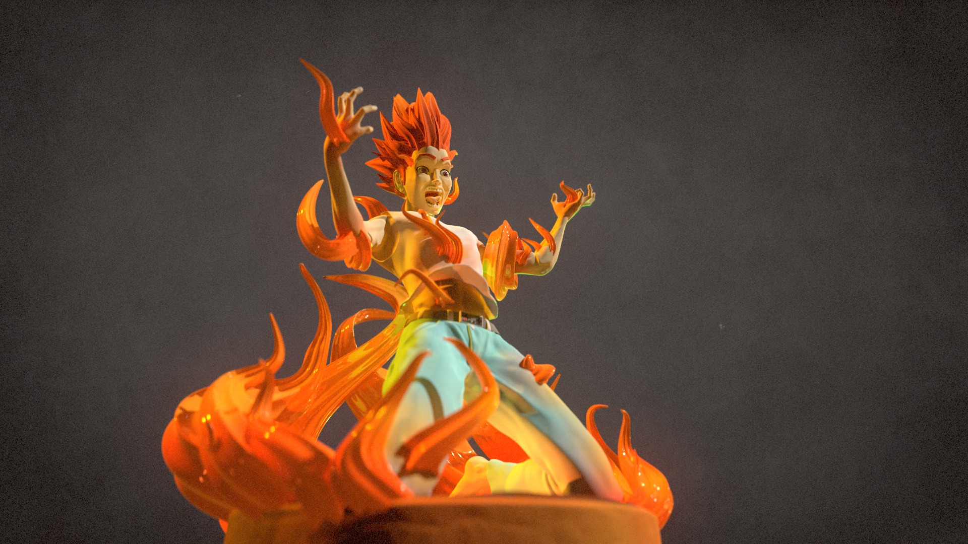 STL Terrence du manga Dreamland 3D print model_2