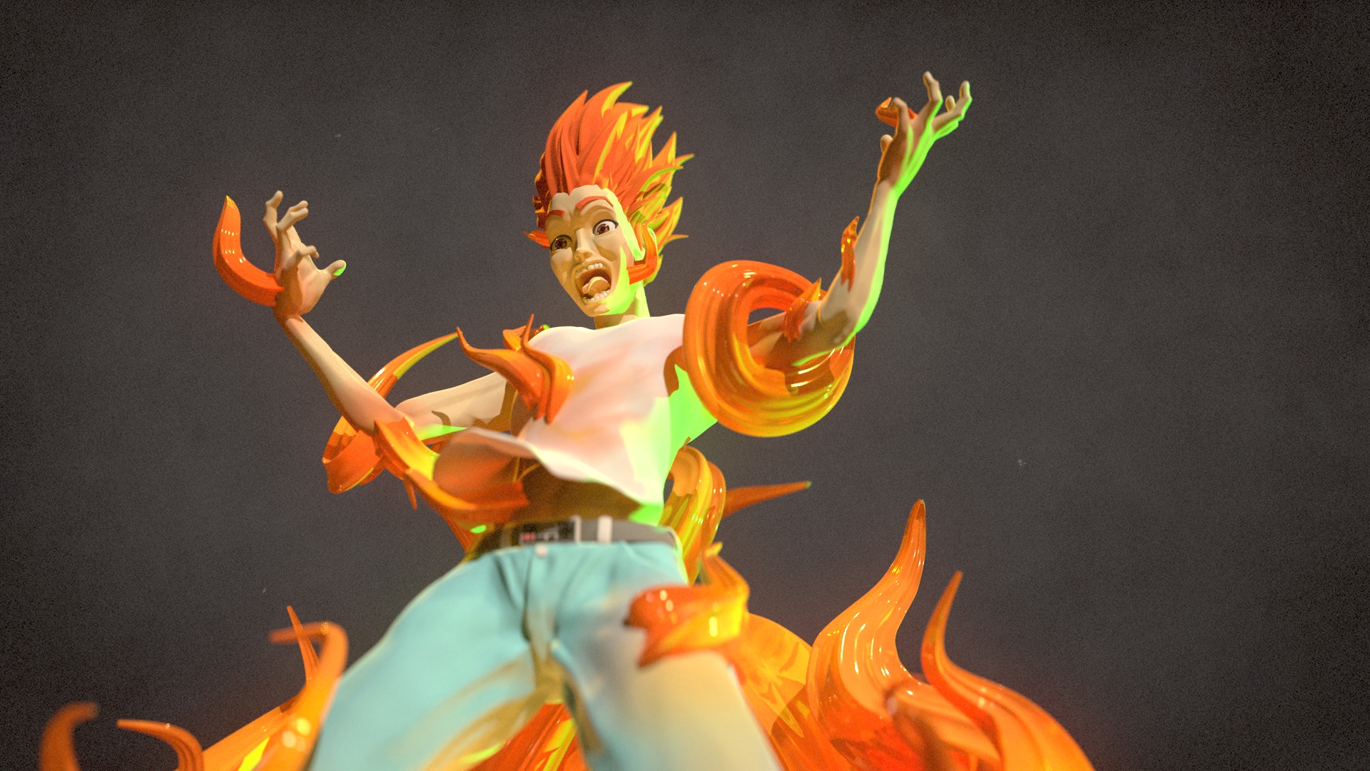 STL Terrence du manga Dreamland 3D print model_7