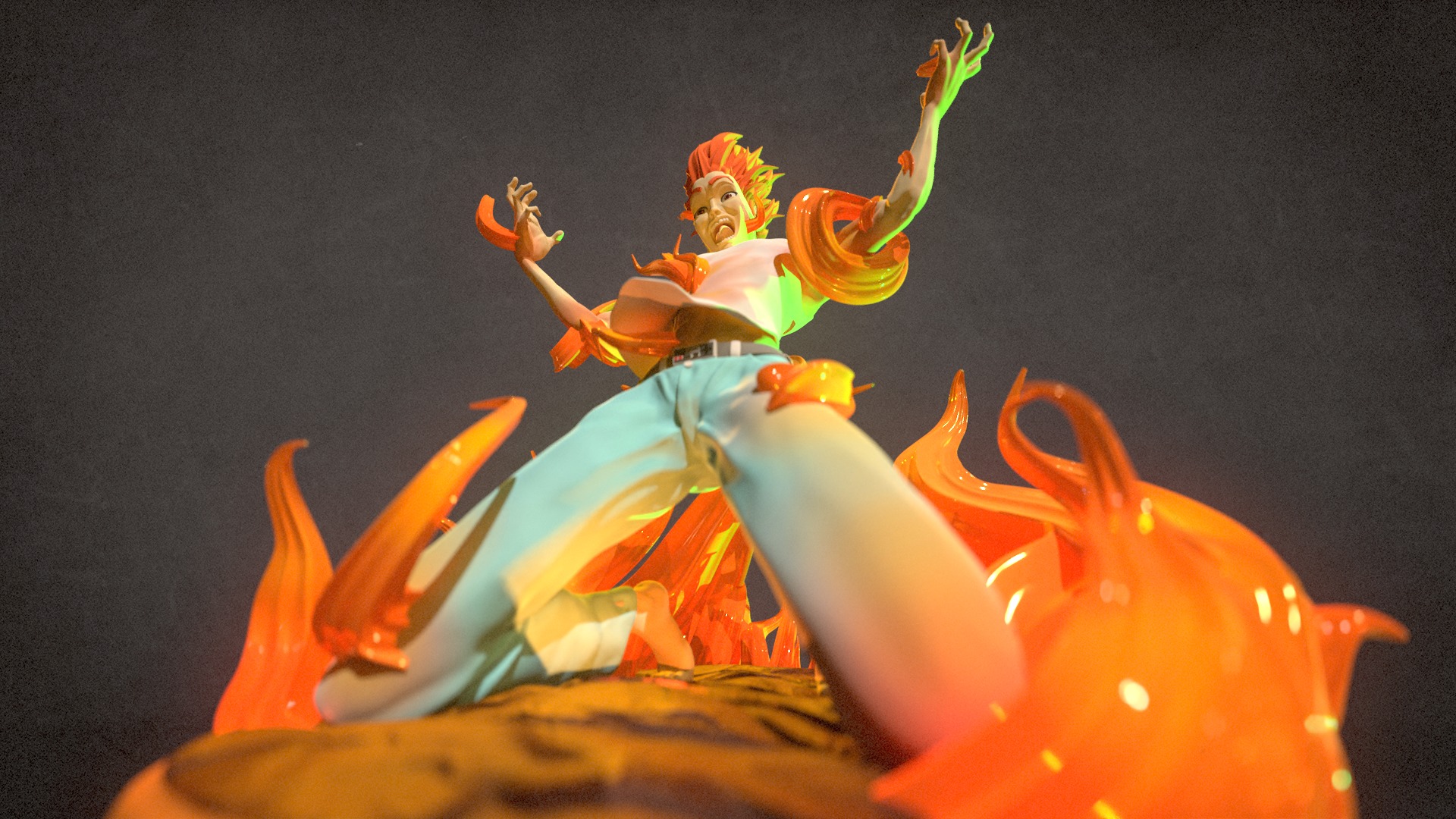 STL Terrence du manga Dreamland 3D print model_4