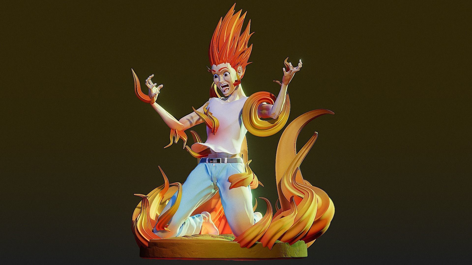 STL Terrence du manga Dreamland 3D print model_9