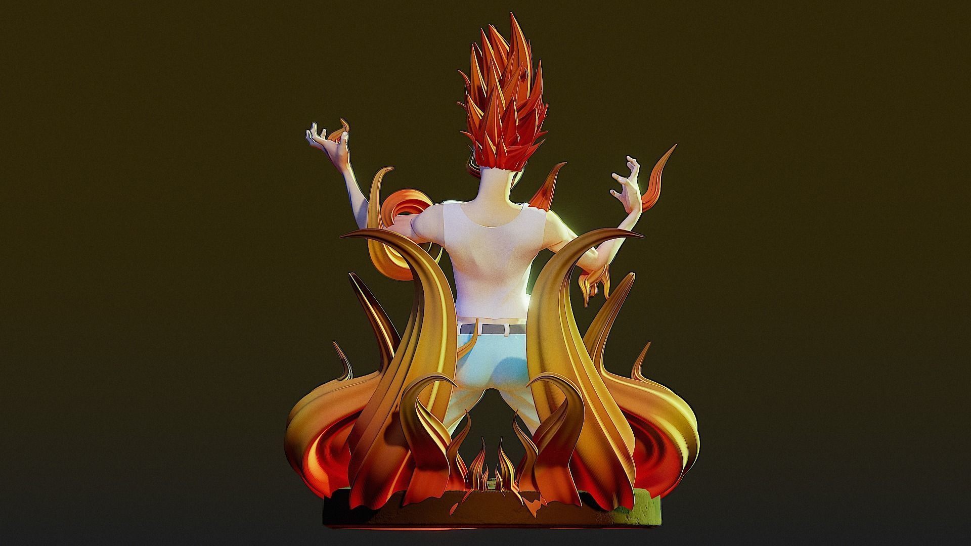 STL Terrence du manga Dreamland 3D print model_12