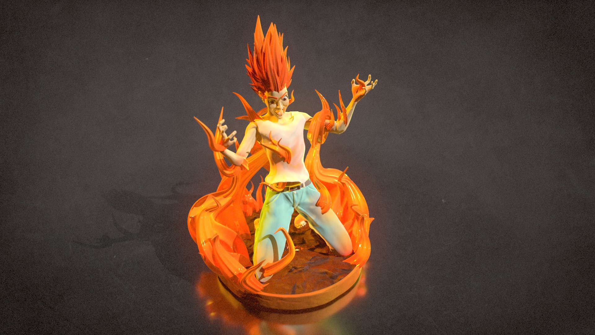 STL Terrence du manga Dreamland 3D print model_3