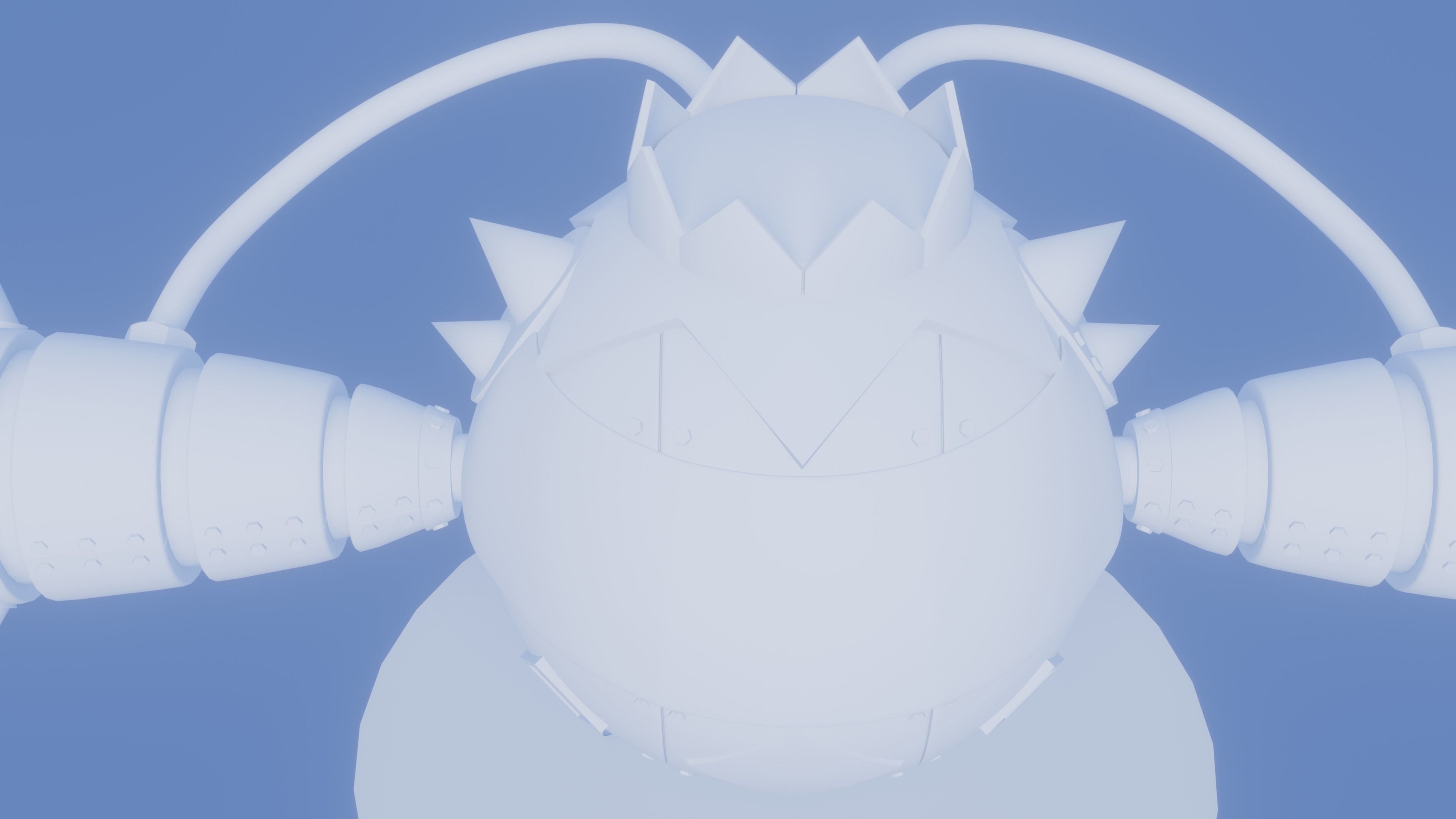 Iron Spike - Robotic Cacnea and Shiny Version 3D model_15