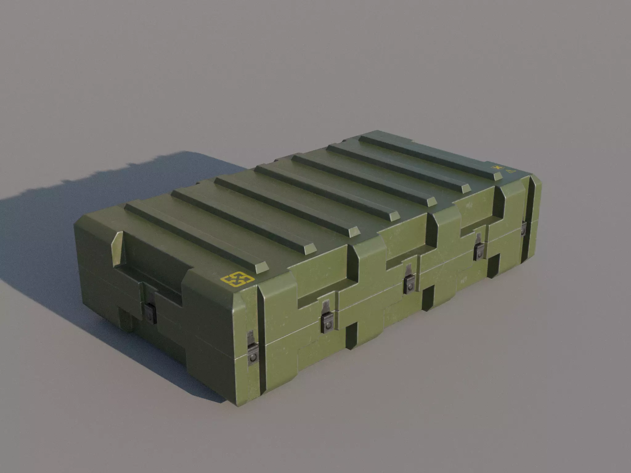 SMG Box Free low-poly 3D model