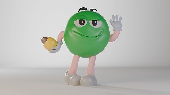 MeM MM s Low-poly 3D model 6