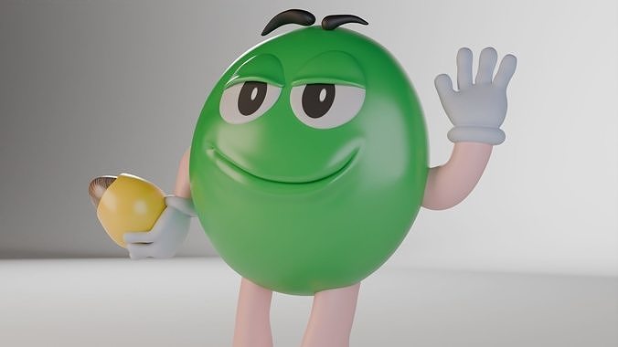MeM MM s Low-poly 3D model 3