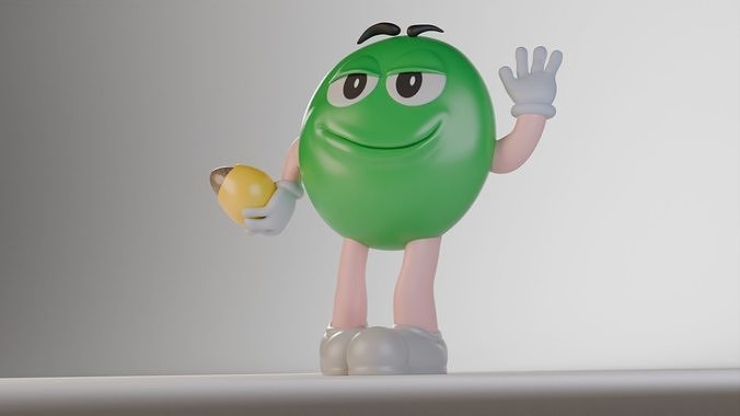 MeM MM s Low-poly 3D model 7