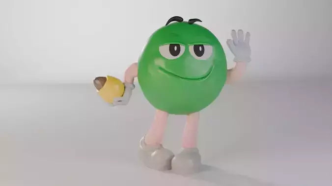 MeM MM s Low-poly 3D model