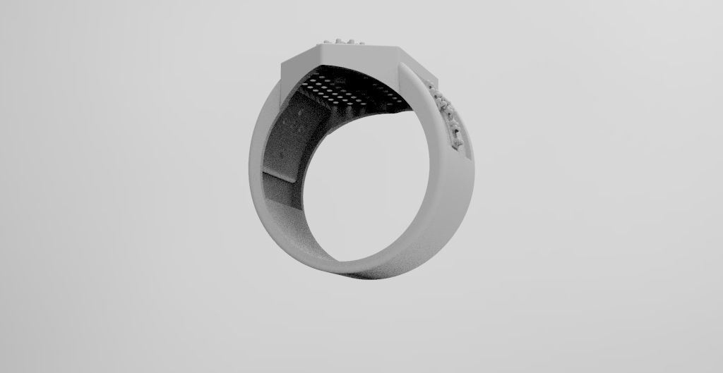 anillo san judas  3D print model_2