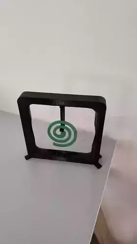 SUPPORTO SPIRALE ZANZARA ANTI MOSQUITO SPIRAL 3D print model