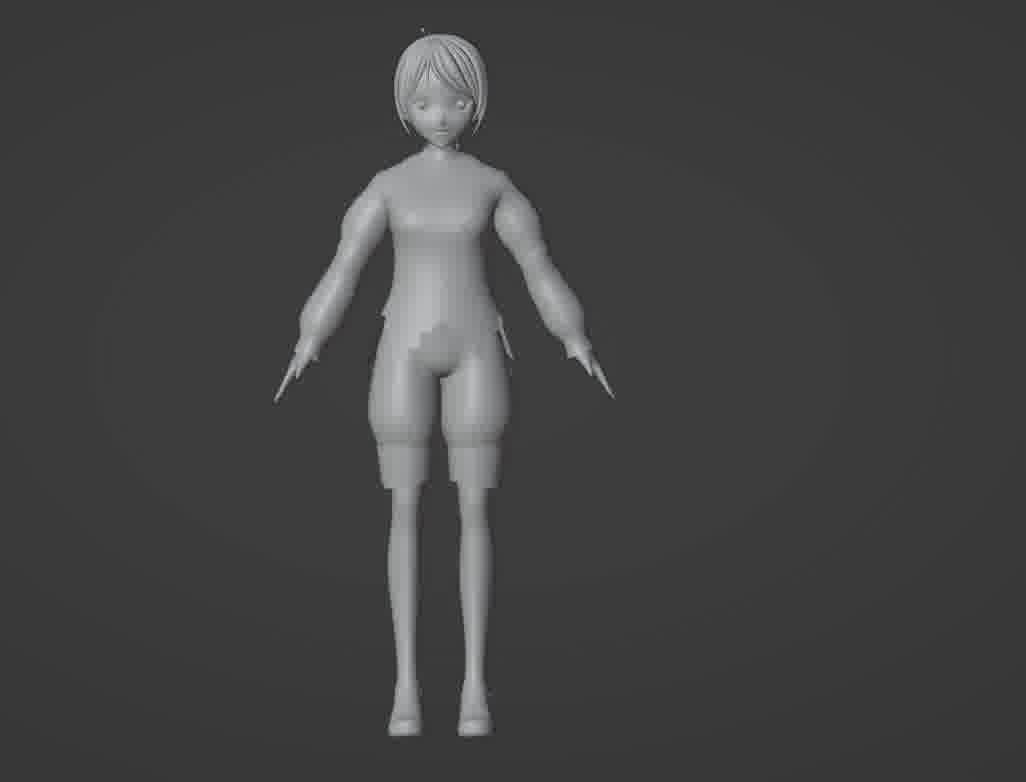 Kiruko Heavenly Delusion VRChat Avatar - 3D printing 3D print model_34