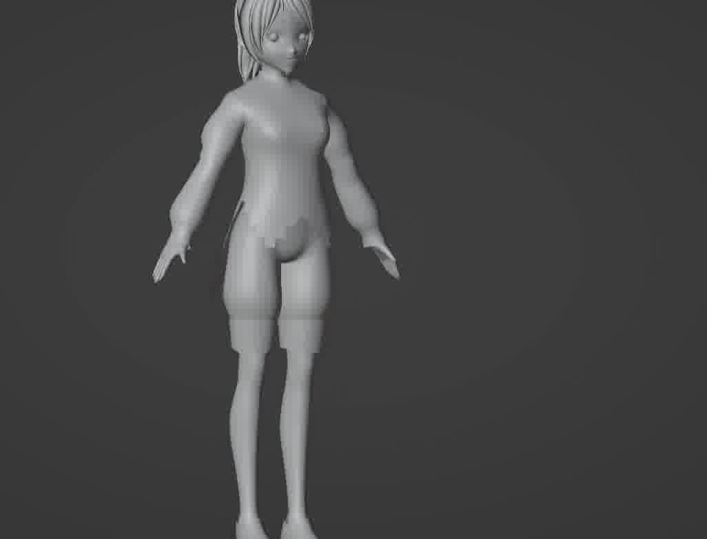 Kiruko Heavenly Delusion VRChat Avatar - 3D printing 3D print model_39