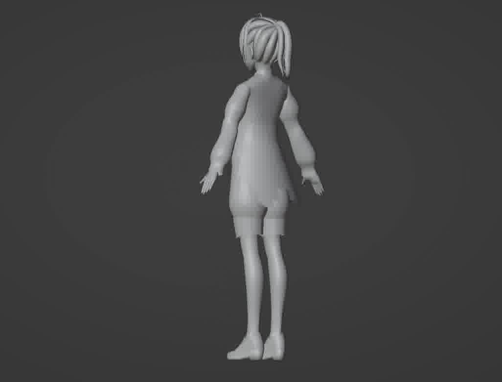 Kiruko Heavenly Delusion VRChat Avatar - 3D printing 3D print model_14