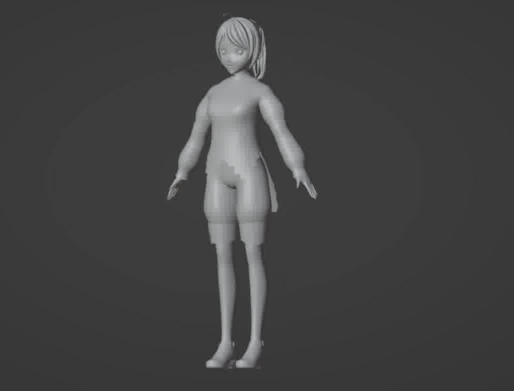 Kiruko Heavenly Delusion VRChat Avatar - 3D printing 3D print model_29