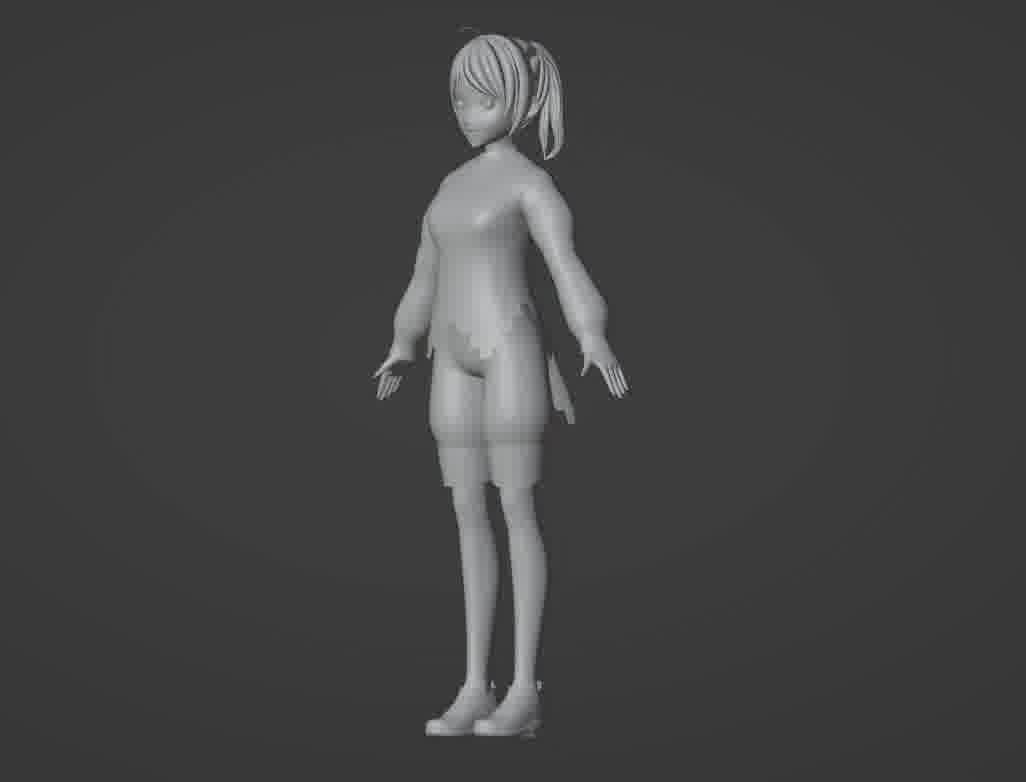 Kiruko Heavenly Delusion VRChat Avatar - 3D printing 3D print model_27