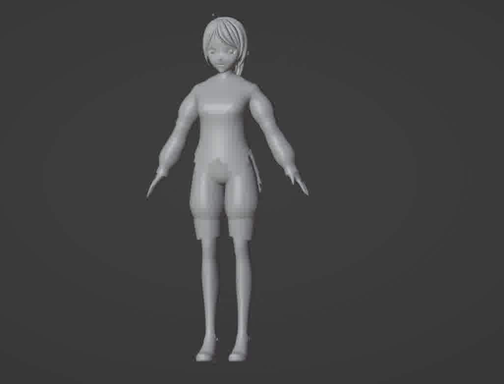 Kiruko Heavenly Delusion VRChat Avatar - 3D printing 3D print model_32