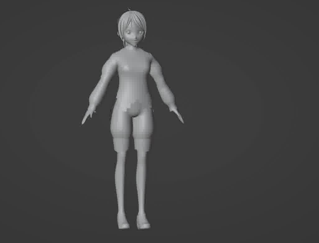 Kiruko Heavenly Delusion VRChat Avatar - 3D printing 3D print model_36