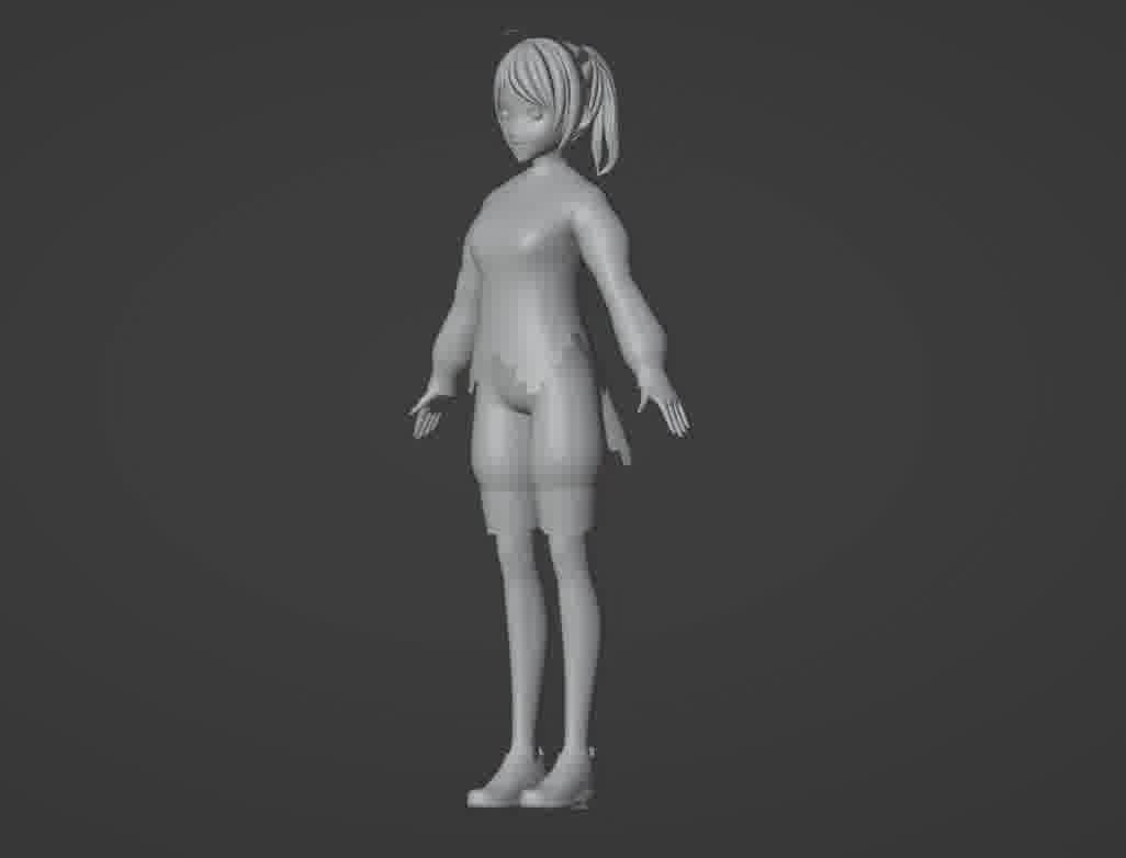 Kiruko Heavenly Delusion VRChat Avatar - 3D printing 3D print model_28