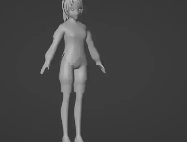 Kiruko Heavenly Delusion VRChat Avatar - 3D printing
