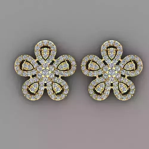 WOMEN EARRING 3D PRINT MODEL