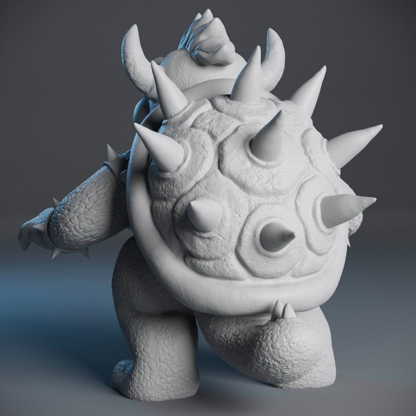 Bowser 3D print model_3