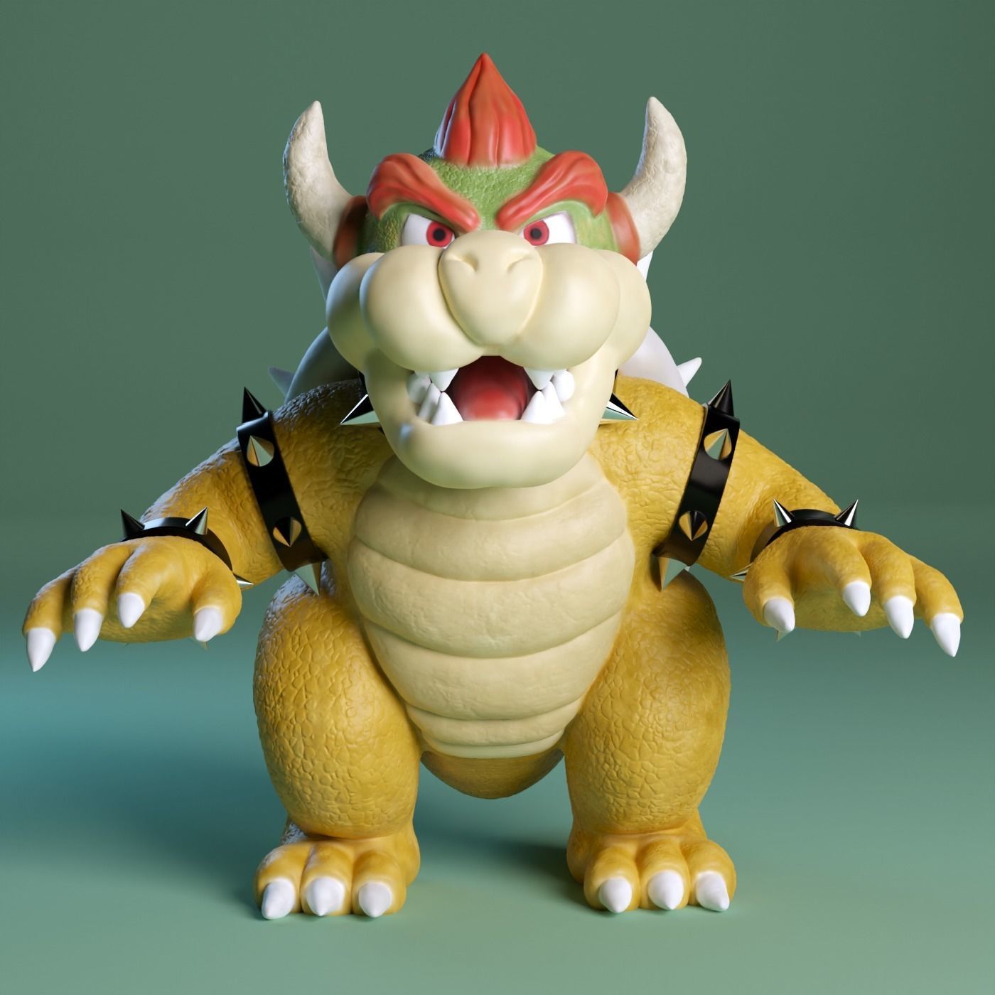 Bowser 3D print model_1