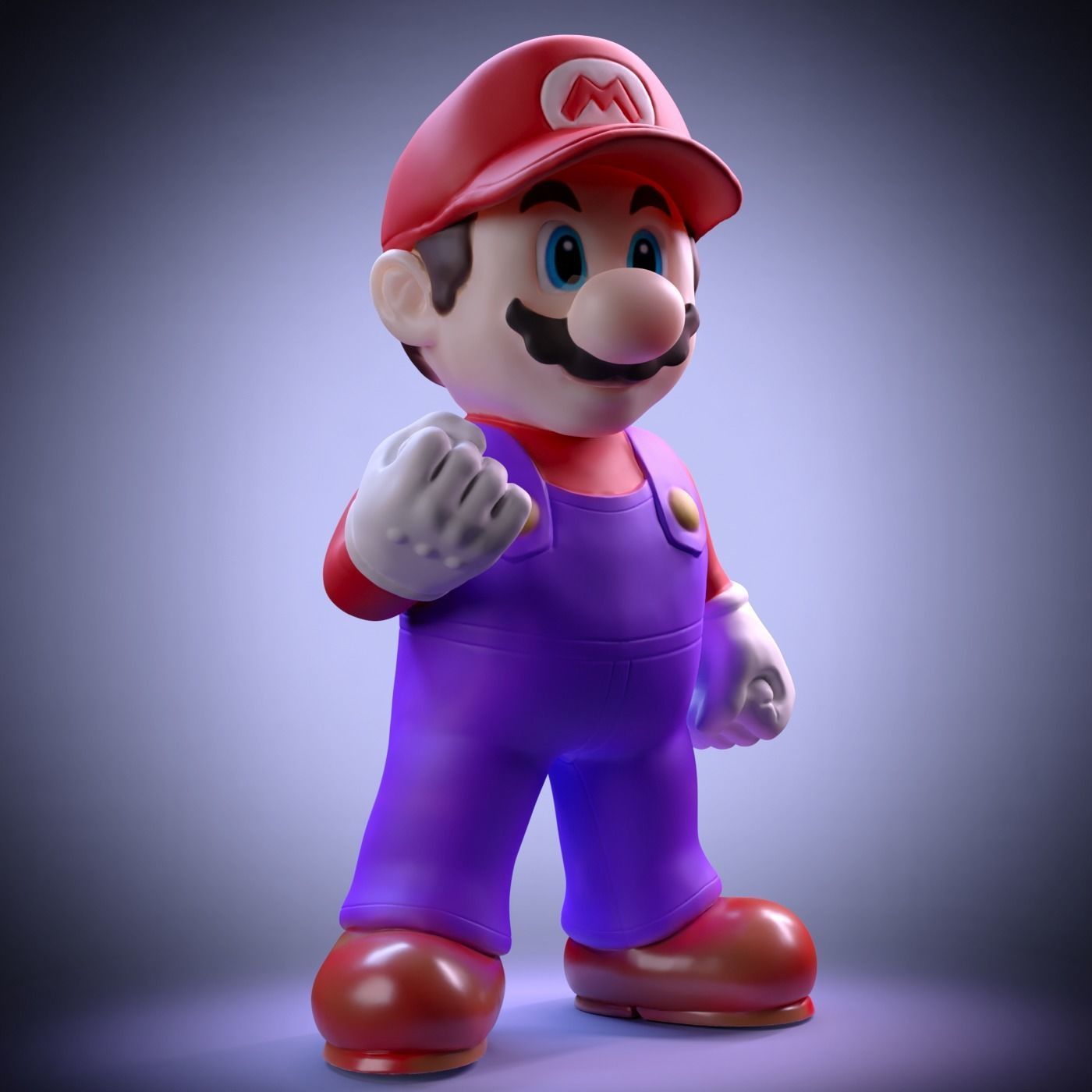 Mario 3D print model_1