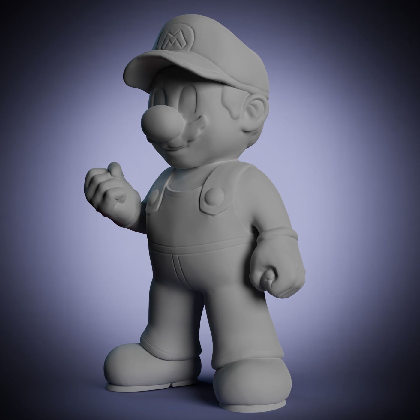 Mario 3D print model_4