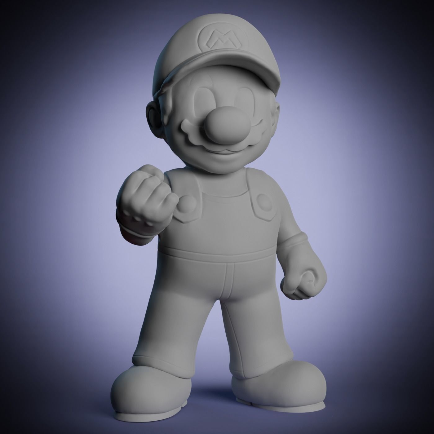 Mario 3D print model_3