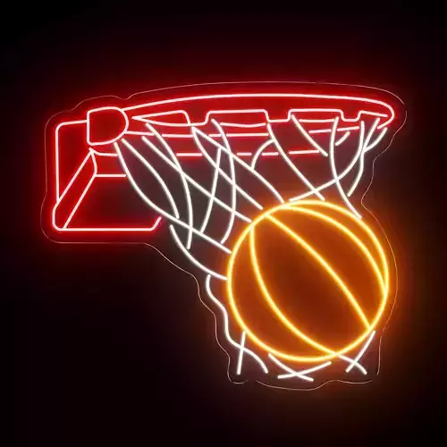 Basketball Neon Sign