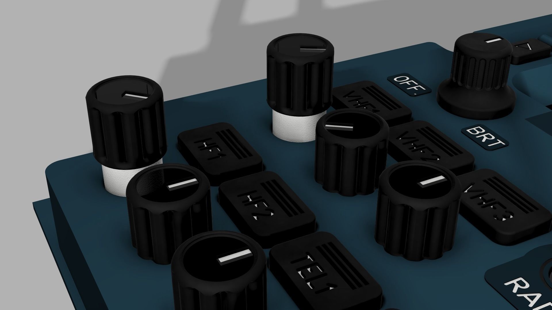 A320 DRAIMS Panel 3D print model_3