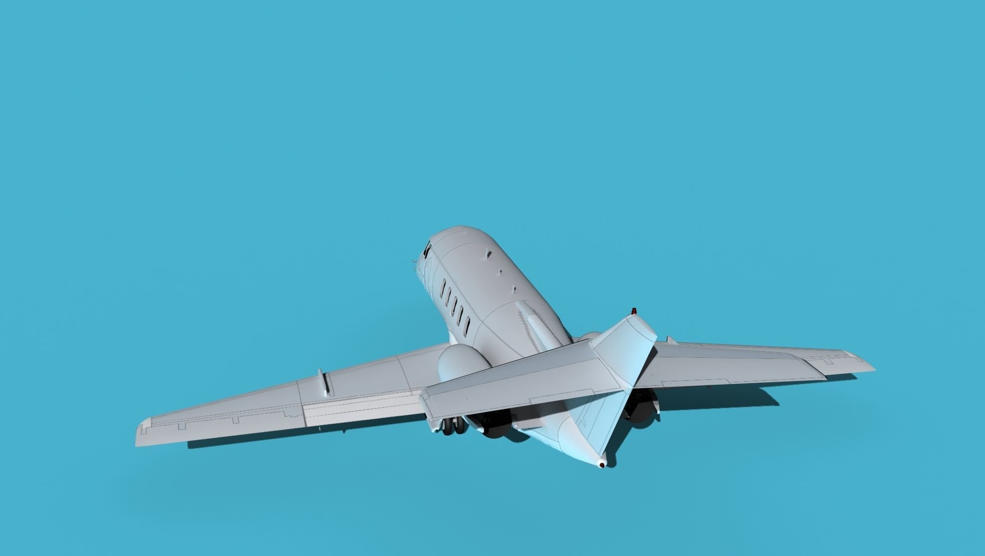 British Aerospace 125 Dominie V00 3D model_7