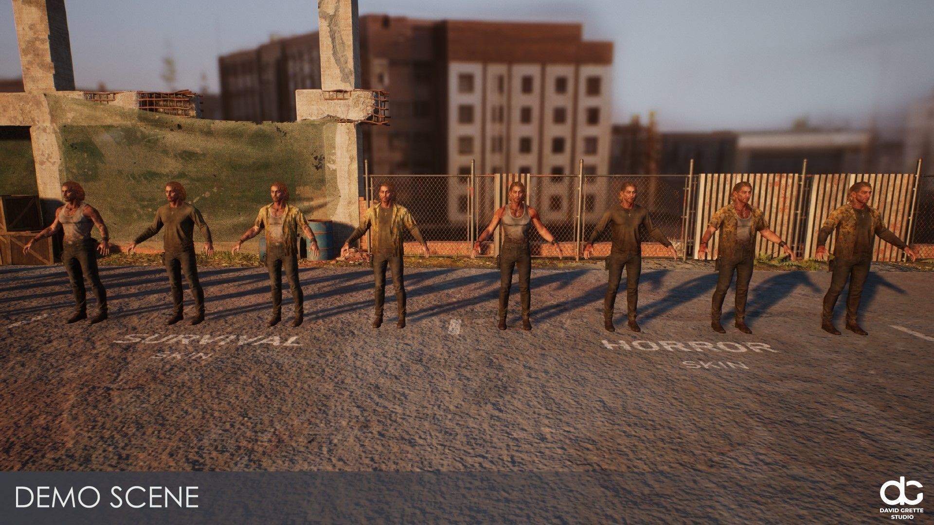 Adventure Character Christopher from Pack 1 Low-poly 3D model_25