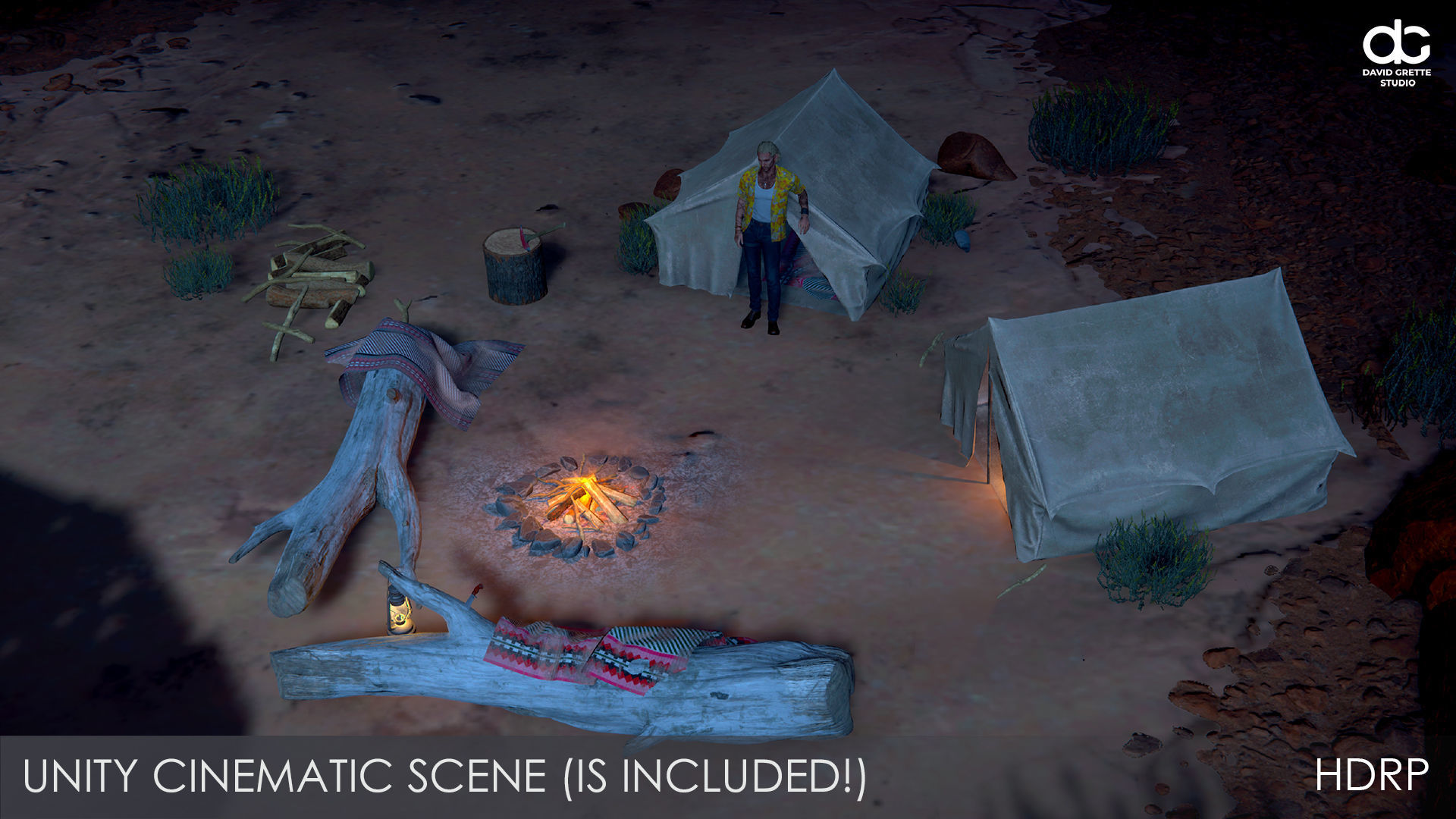 Adventure Character Christopher from Pack 1 Low-poly 3D model_37