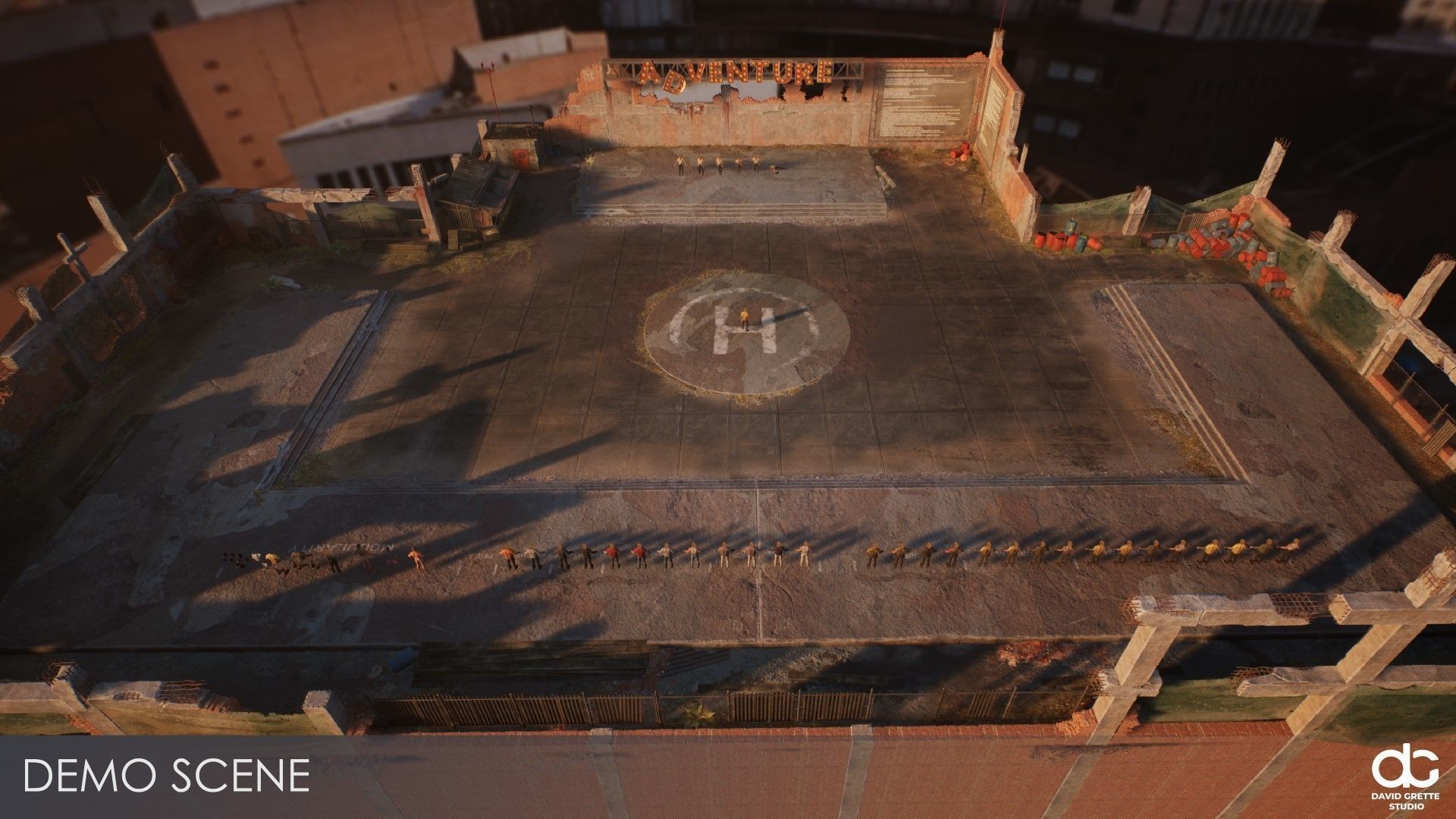 Adventure Character Christopher from Pack 1 Low-poly 3D model_12