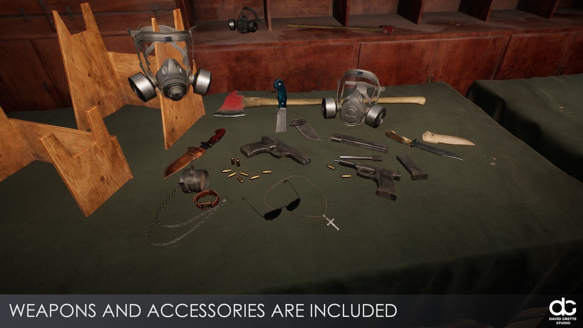 Adventure Character Christopher from Pack 1 Low-poly 3D model_21