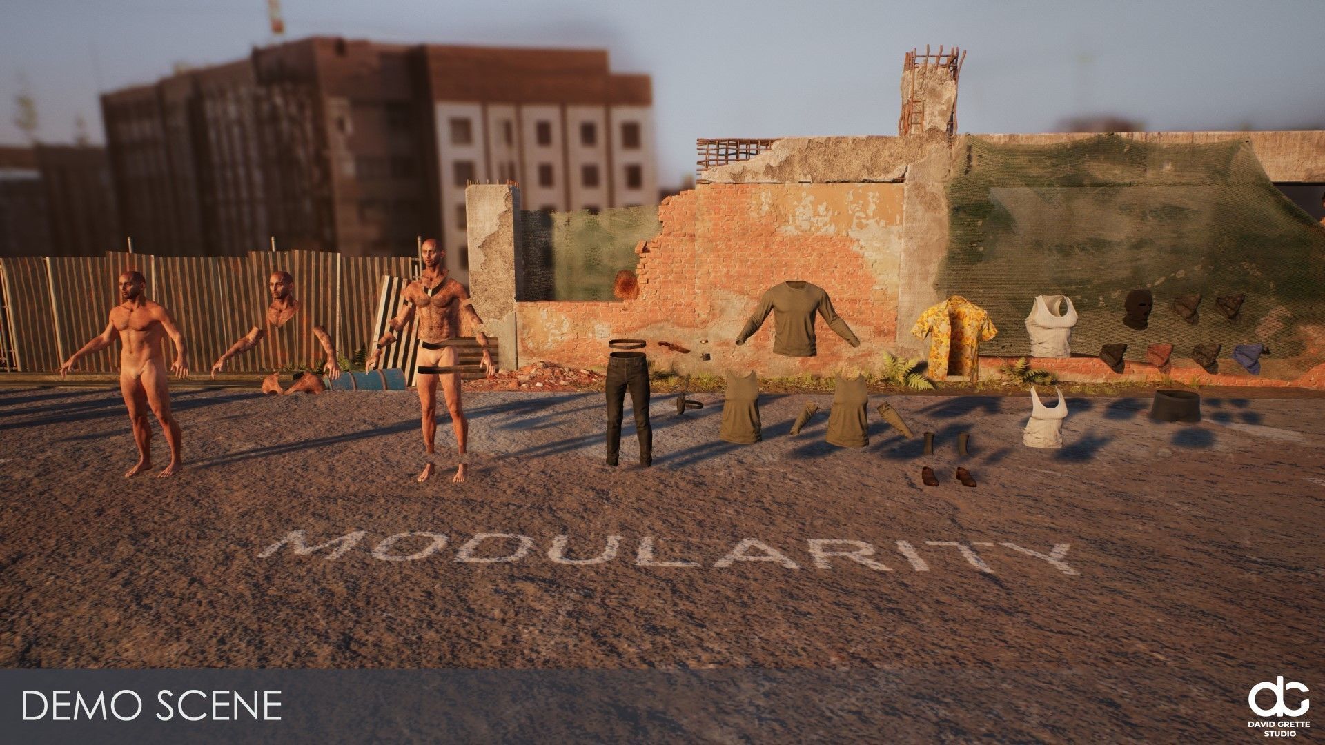 Adventure Character Christopher from Pack 1 Low-poly 3D model_24