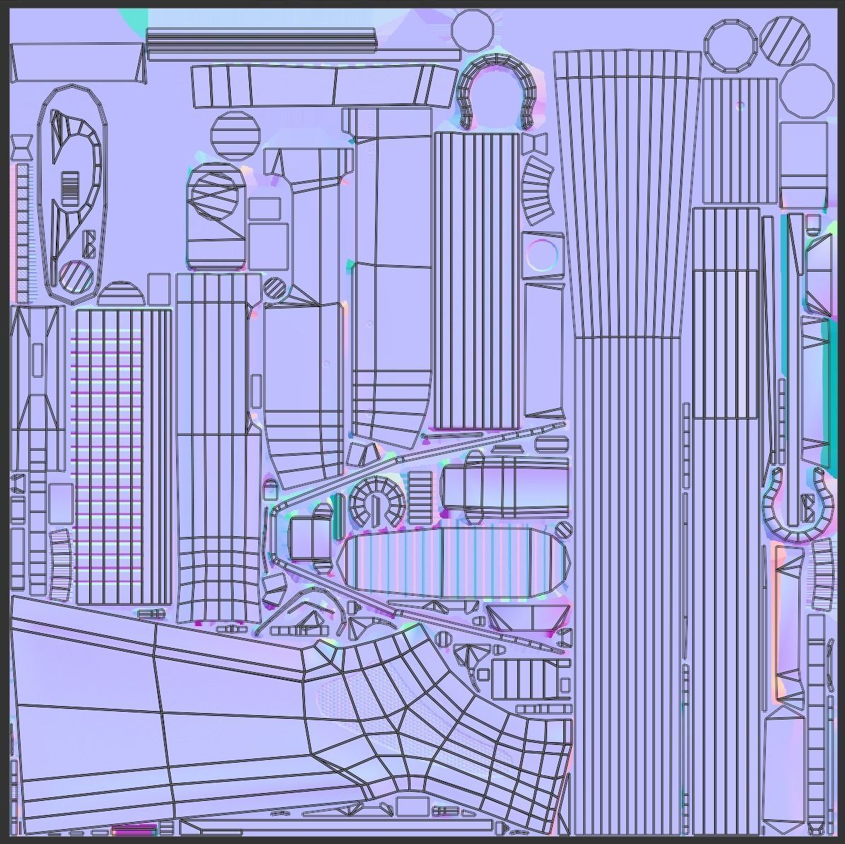 Remington Model 870 Free low-poly 3D model_7