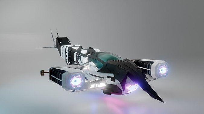 space ship  3D model