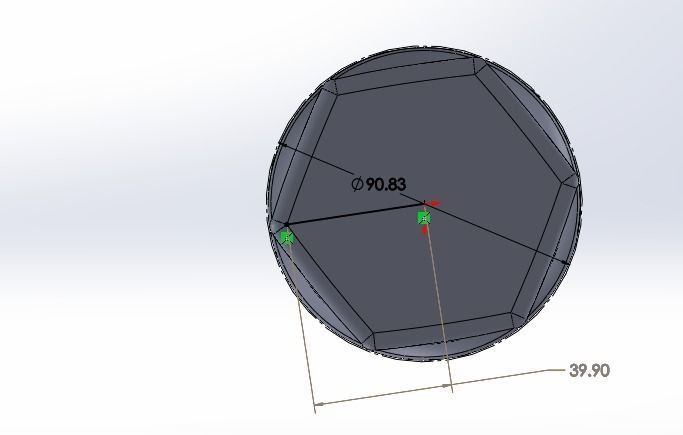 Modern Angular Flower Vase ready for 3D printing 3D model_11
