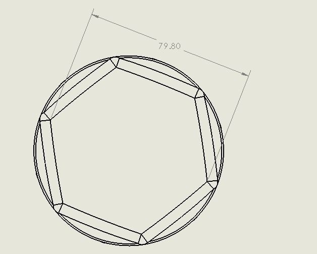 Modern Angular Flower Vase ready for 3D printing 3D model_12