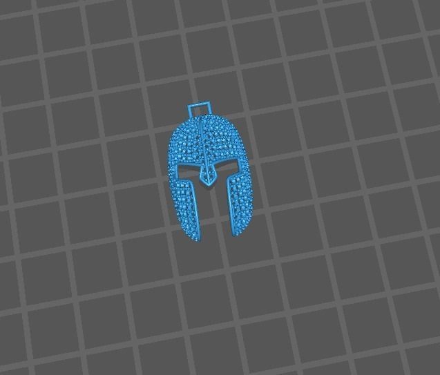 dijes- Colgante gladiador -v- 3D print model_12