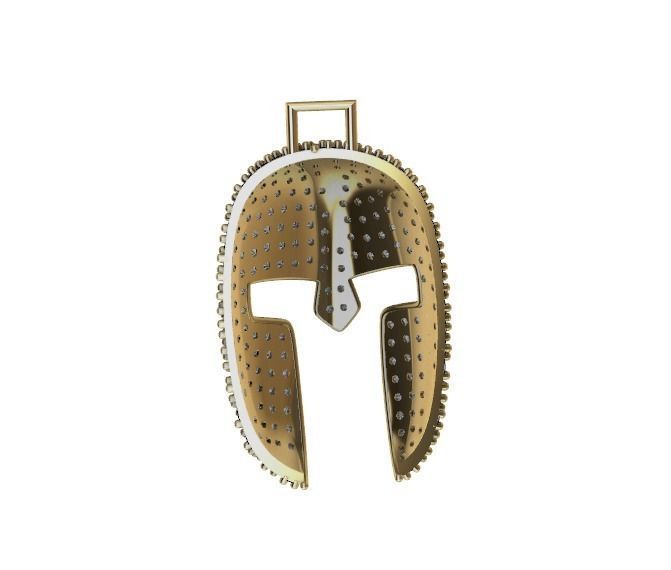 dijes- Colgante gladiador -v- 3D print model_3