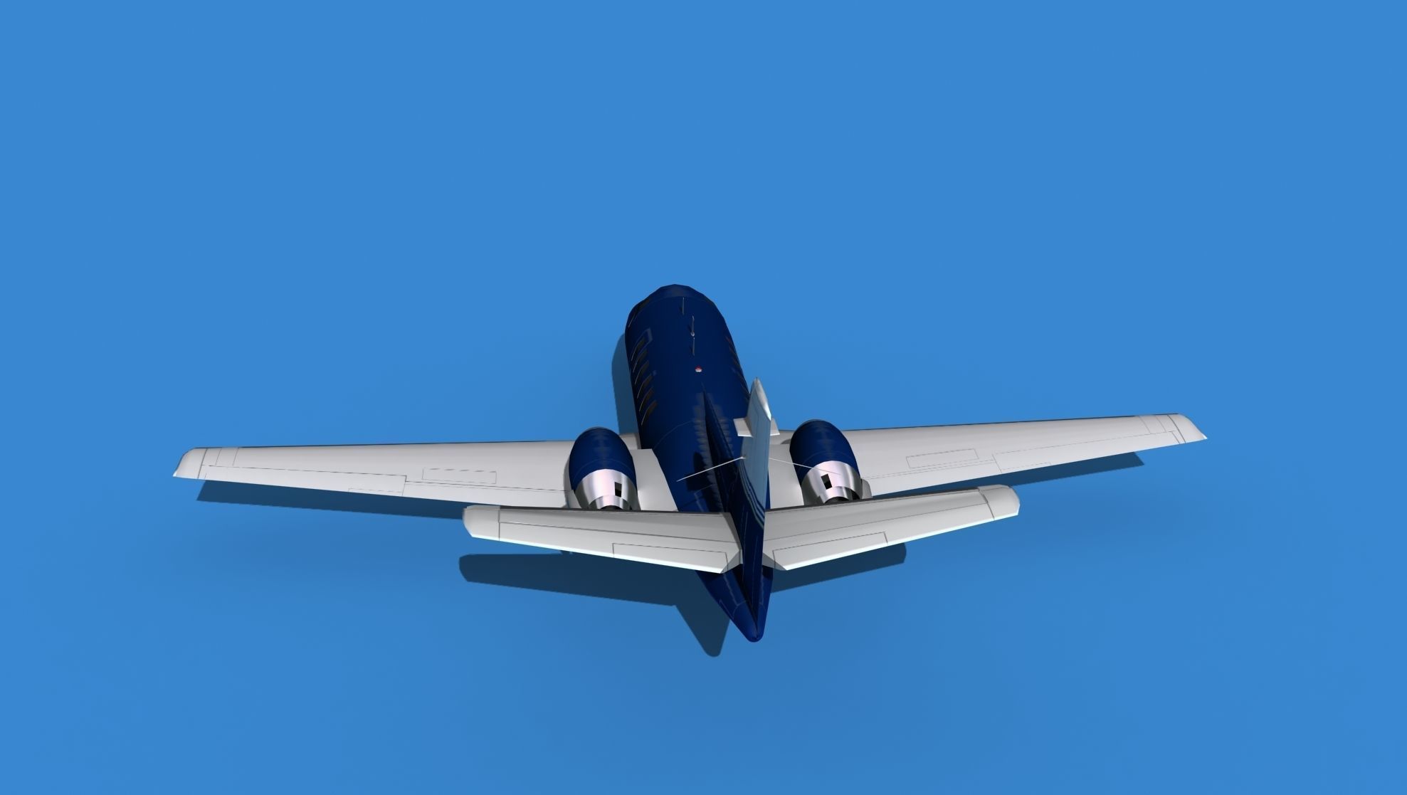 Cessna Citation 550 II Bravo V08 3D model_6